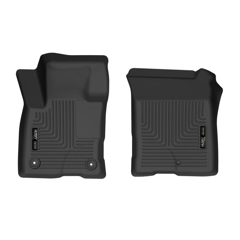 Husky Liners X-act Contour Floor Liners - Ford & Lincoln - 21-22 Ford Bronco Sport X-act Contour Front & 2nd Seat Floor Liners (Black) (part 51891)