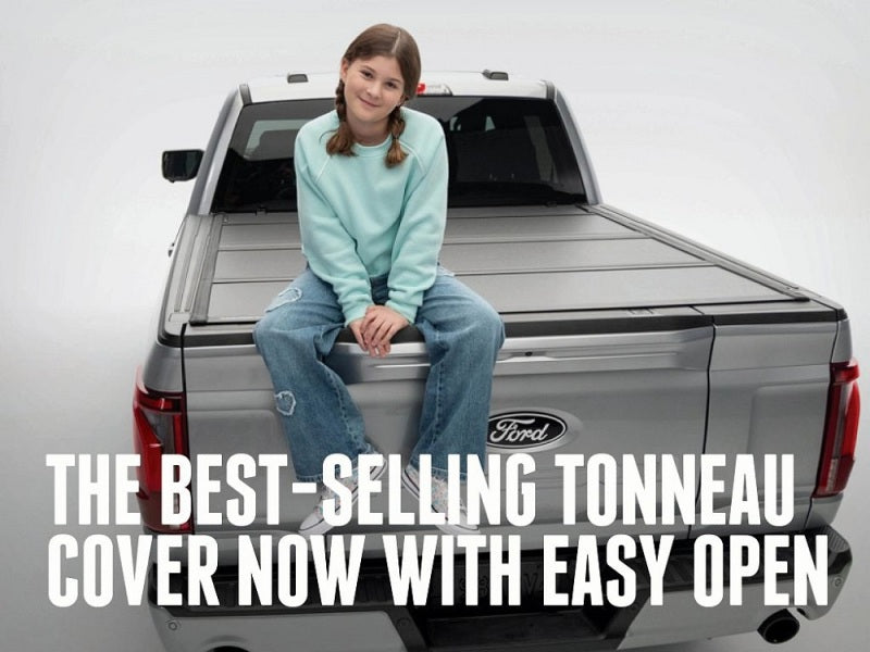 BAKFlip MX4 EZ-Lift Hard Folding Tonneau Cover - 2019+ Silverado/Sierra 1500 5ft 9in Bed - BAK part 450130 view 4