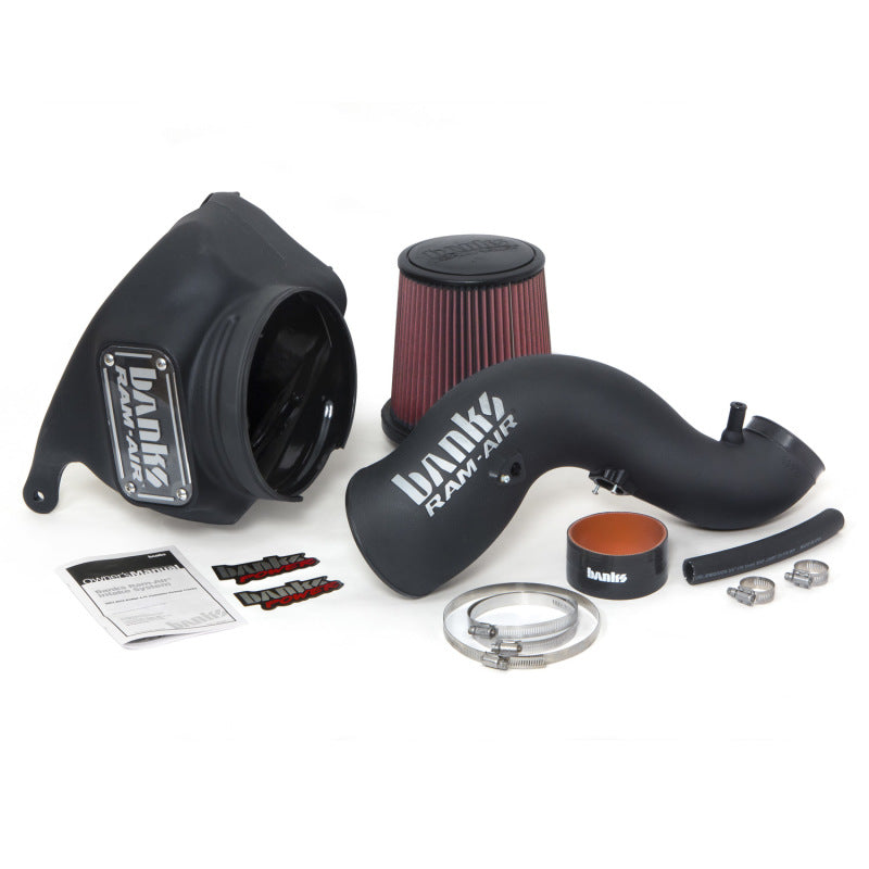Banks Power Ram-Air Cold Air Intake - Dodge/Ram Cummins Diesel - 2013-2018 Ram 2500/3500 6.7L Cummins - Oiled Filter (part 42255)