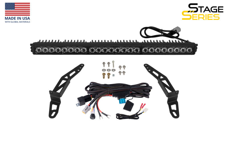 Diode Dynamics Jeep 2018 SS30 Bumper LED Kit Sport White Combo ABL - DD8718 - view 8