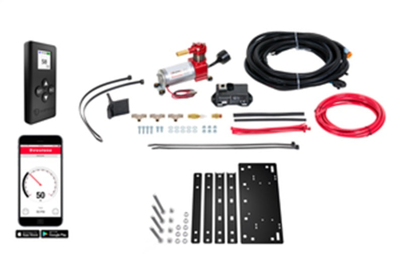 Firestone Air Command Single-Path Remote and App Standard Duty Compressor Kit - For Ride-Rite Air Helper Springs - Firestone part 2922