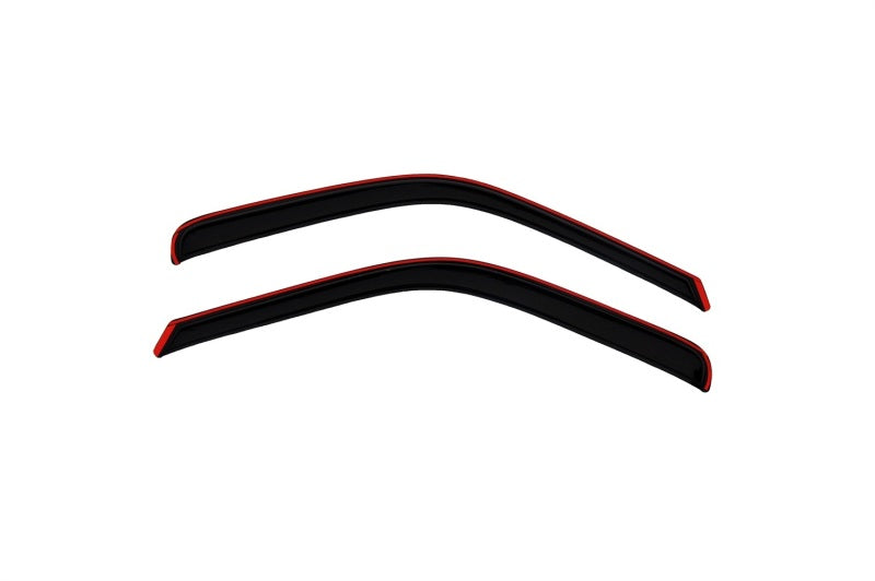 AVS Ventvisor In-Channel Window Deflectors 2pc for 1999-2016 Ford F-250 Standard Cab - Smoke - view 4