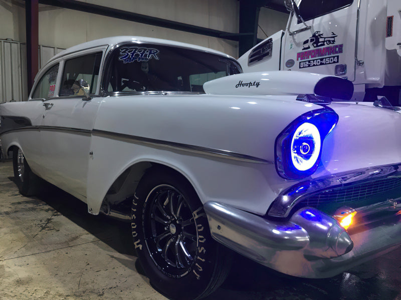 ORACLE Lighting Pre-Installed Lights 7 IN. Sealed Beam - ColorSHIFT Halo - 6905-333 - view 6