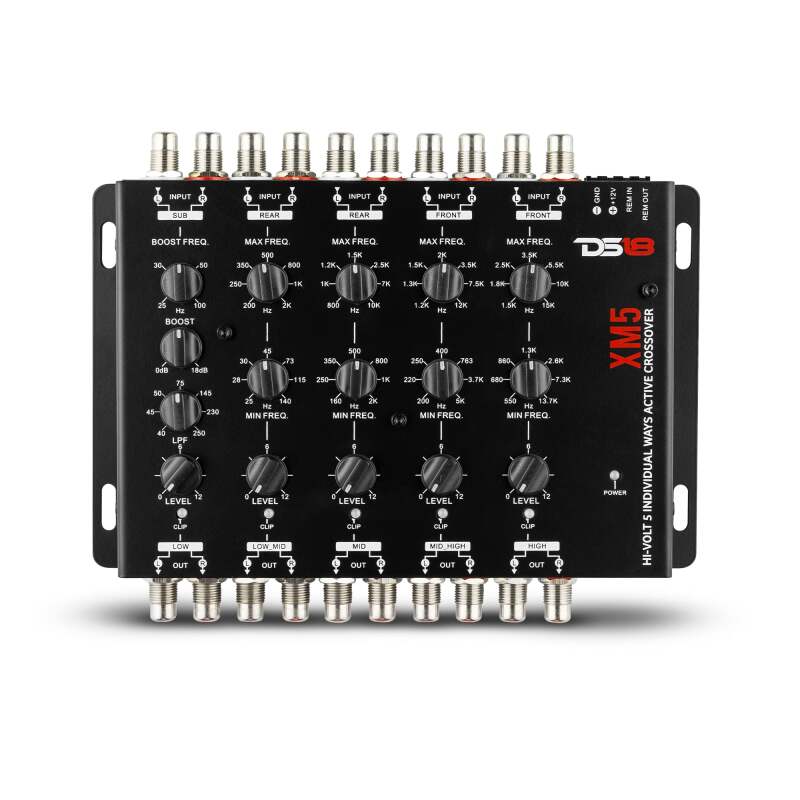DS18 5-Way Active Crossover - XM5