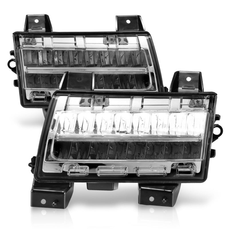 ANZO Full LED Sequential Fender Lights, Chrome - 2018-2025 Jeep Wrangler (For Sport, Sport S model halogen fender lights) - ANZO part 511086 view 6
