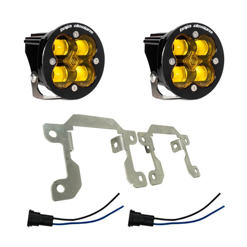 Baja Designs LED Light Kits - Ram - 2019+ Ram 2500/3500 Big Horn Fog Pocket Kit - Amber (part 448033)