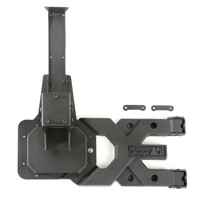 Rugged Ridge Spartacus HD Tire Carrier Kit for 2007-2018 Jeep Wrangler - view 2