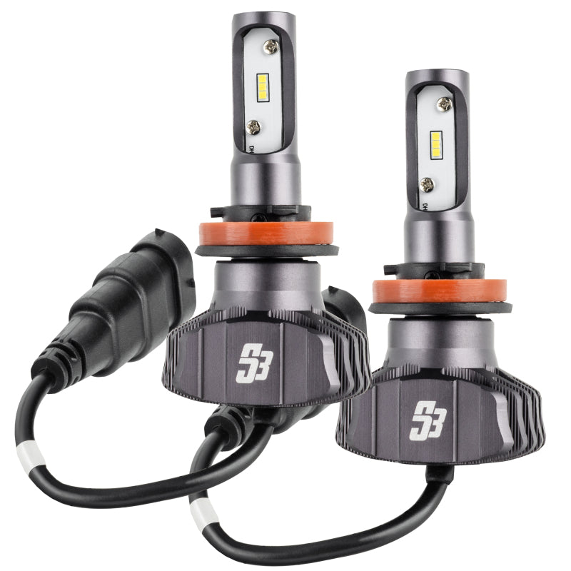 ORACLE Lighting H11 - S3 LED Headlight Bulb Conversion Kit - 6000K - S5235-001