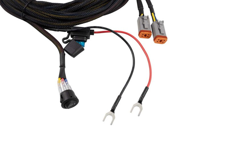 Diode Dynamics Light Duty Dual Output 3-way 4-pin Wiring Harness - DD4092 - view 3
