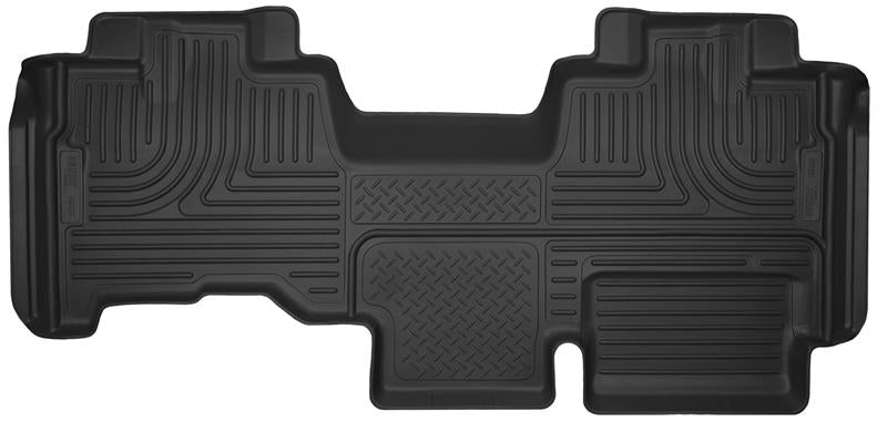 Husky Liners X-act Contour Floor Liners - Ford F-150 - 09-14 Ford F-150 SuperCab X-Act Contour Black 2nd Seat Floor Liner (Full Coverage) (part 53441)