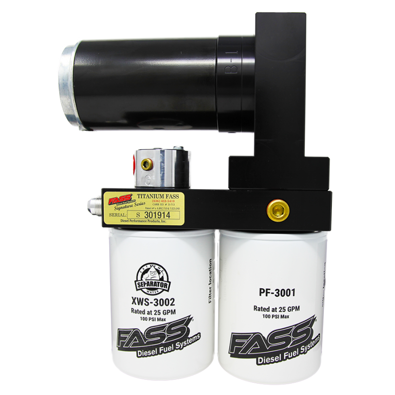 FASS Titanium Signature Series Diesel Fuel System (TSD10180F140G)