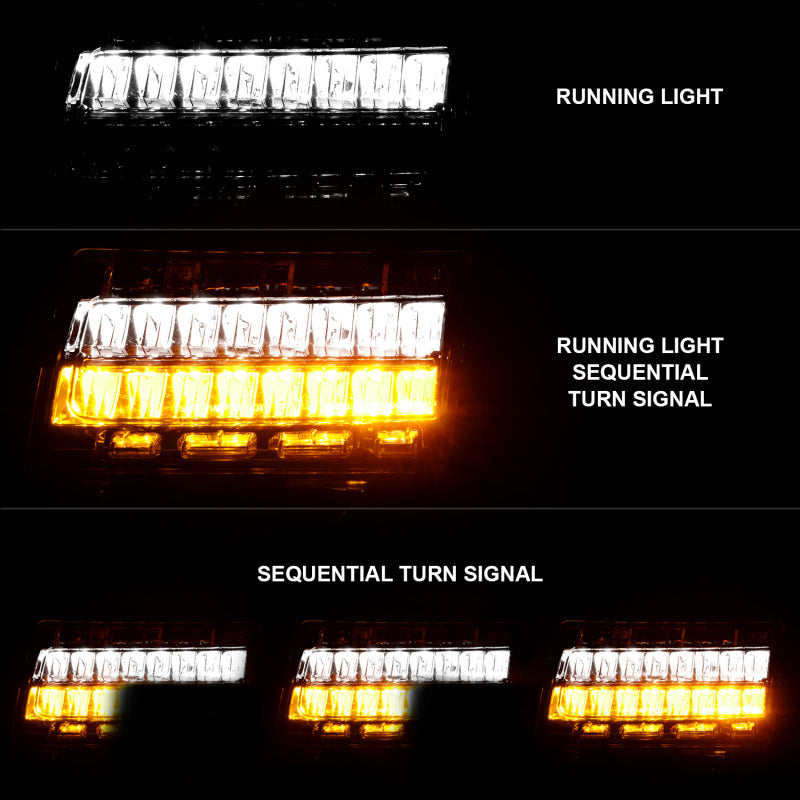 ANZO Full LED Sequential Fender Lights, Chrome - 2018-2025 Jeep Wrangler (For Sport, Sport S model halogen fender lights) - ANZO part 511086 view 2