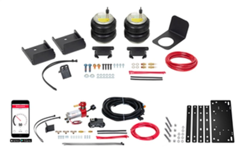 Firestone Ride-Rite All-In-One Wireless Air Spring and Compressor Kit - 2019-2025 Chevrolet Silverado 1500 / GMC Sierra 1500 2WD/4WD - Firestone part 2888