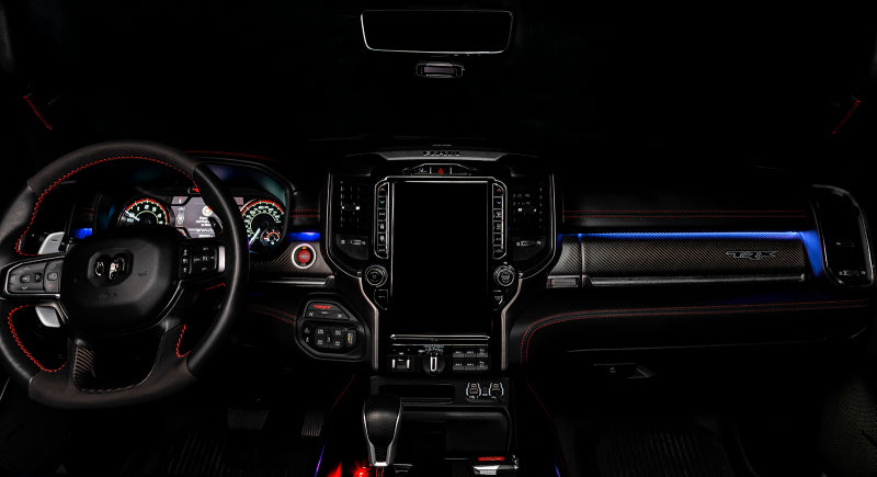 ORACLE Lighting 19-22 Ram Fiber Optic LED Interior Ambient Dash Kit - (3PCS) - 4234-333 - view 3