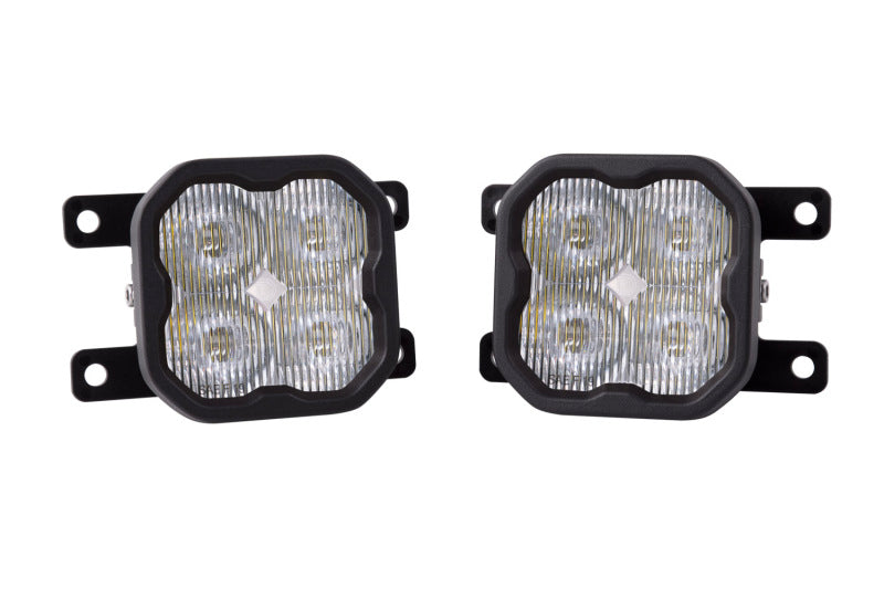 Diode Dynamics 09-26 Dodge Ram 1500/Subaru/ Ford Bronco/Focus/Ranger SS3 LED Fog Light Kit - DD8934