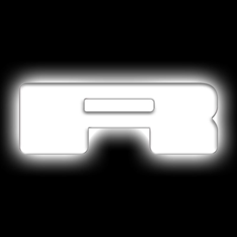 ORACLE Lighting Universal Illuminated LED Letter Badges - Matte Wht Surface Finish - view 8