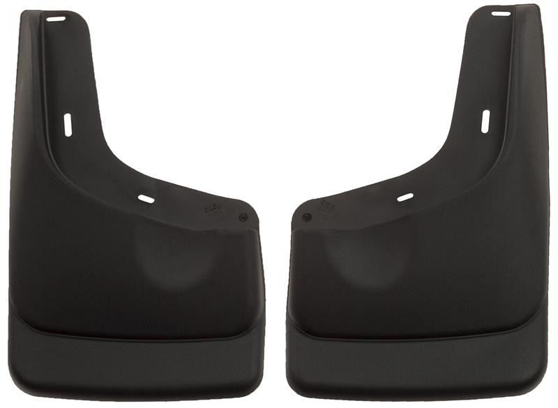 Husky Liners Custom-Molded Mud Guards - Ford F-150 - 04-12 Ford F-150/2006 Lincoln Mark LT Custom-Molded Front Mud Guards (part 56591)