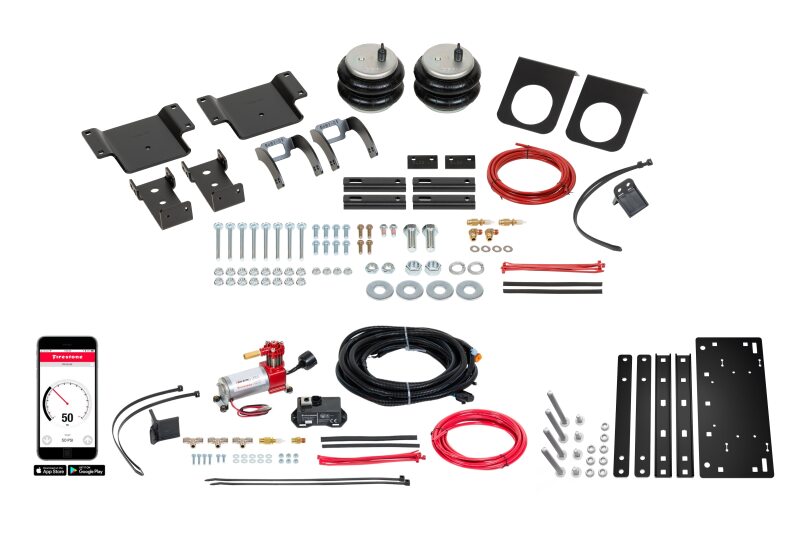 Firestone Ride-Rite All-In-One Wireless Air Spring and Compressor Kit - 2005-2023 Toyota Tacoma 4WD - Firestone part 2876 view 2