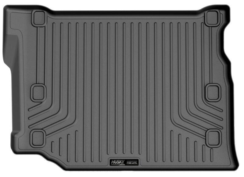 Husky Liners WeatherBeater Cargo & Trunk Liners - Jeep Wrangler & Gladiator - 21-24 Jeep Wrangler JLU (4xe) WeatherBeater Cargo Liner - Blk (part 20761)