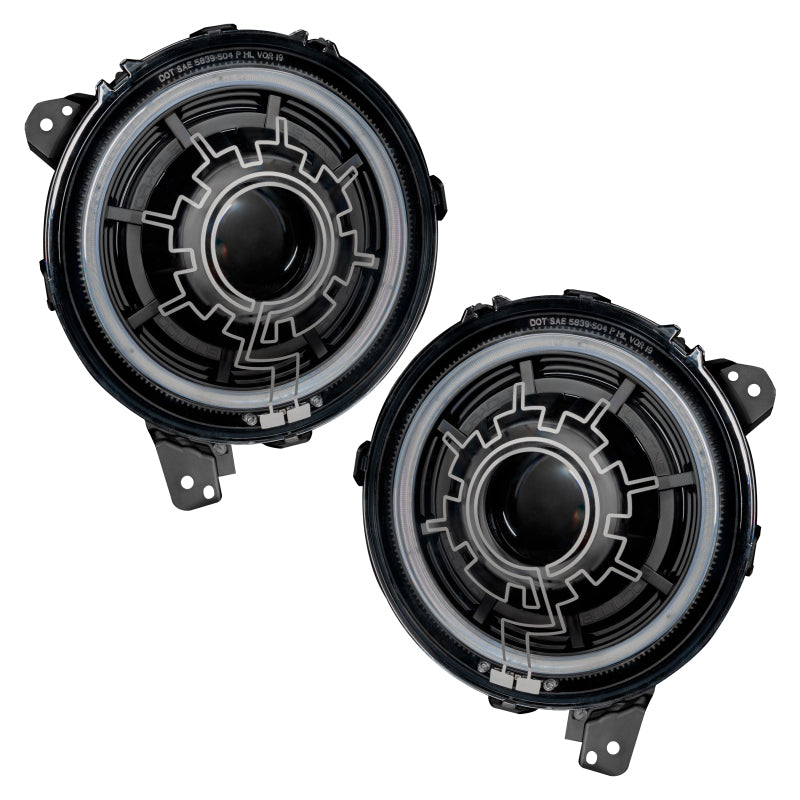 ORACLE Lighting 18-22 Jeep Wrangler JL Oculus Bi-LED Projector Headlights - 5839-111 - view 4