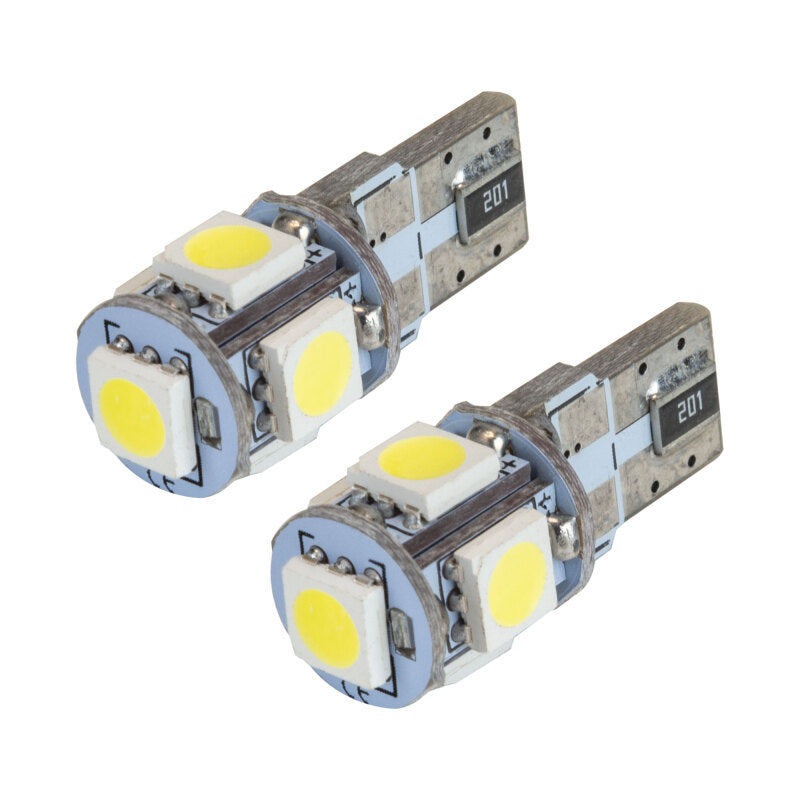 ORACLE Lighting T10 5 LED 3 Chip SMD Bulbs (Pair) - Cool White - 4801-001 - view 2