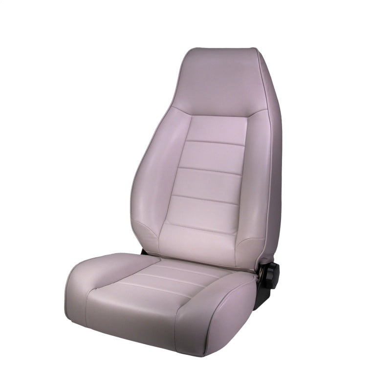 Rugged Ridge High-Back Front Seat Reclinable Gray for 1976-2002 Jeep CJ / Wrangler
