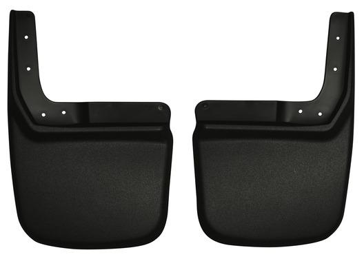 Husky Liners Custom-Molded Mud Guards - Jeep Wrangler & Gladiator - 07-12 Jeep Wrangler (Base/Unlimited) Custom-Molded Rear Mud Guards (part 57141)