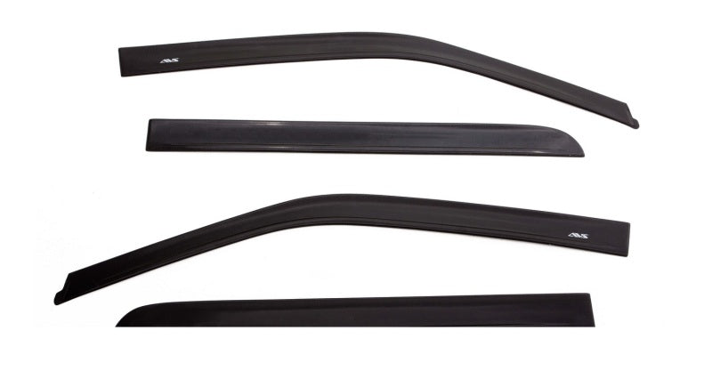 AVS Ventvisor In-Channel Front & Rear Window Deflectors 4pc for 2018 Ford Expedition - Smoke