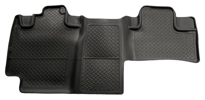 Husky Liners Classic Style Floor Liners - Ford & Lincoln - 04 1/2-08 F-150 Super Cab Classic Style 2nd Row Black Floor Liners (part 63671)
