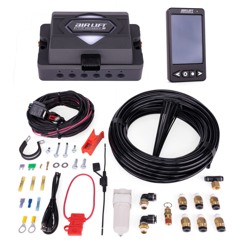 Air Lift Performance ALP4 Air Management System - 3/8 in. Air Line - No Tank / No Compressor (part 27485)
