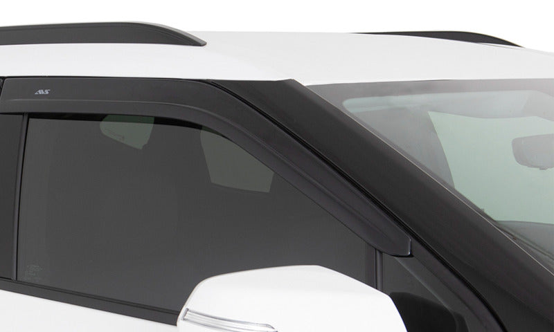 AVS Ventvisor Low Profile Window Deflectors 2pc for 1999-2016 Ford F-250 Standard Cab - Smoke - view 2