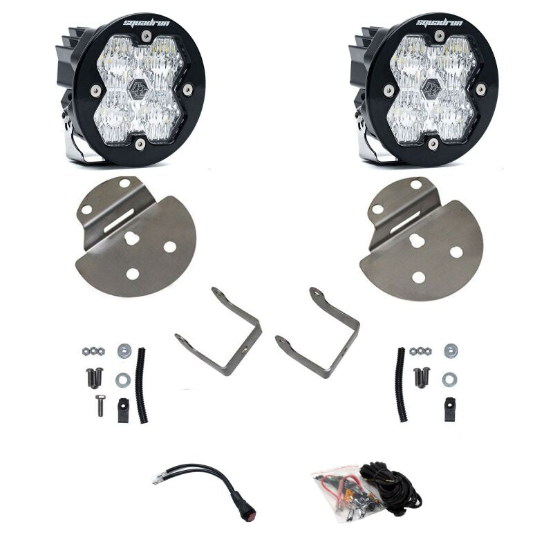 Baja Designs LED Light Kits - Chevy & GMC - 15-19 GMC/Chevy Canyon/Colorado/Sierra/Silverado Squadron 2.0 Sport FPK - Clear (part 440074)