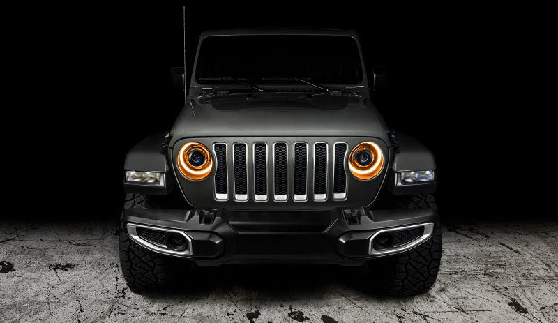 ORACLE Lighting Jeep JL/Gladiator JT Oculus Bi-LED Projector Headlights - Amber/White Switchback - 5839-023 - view 6