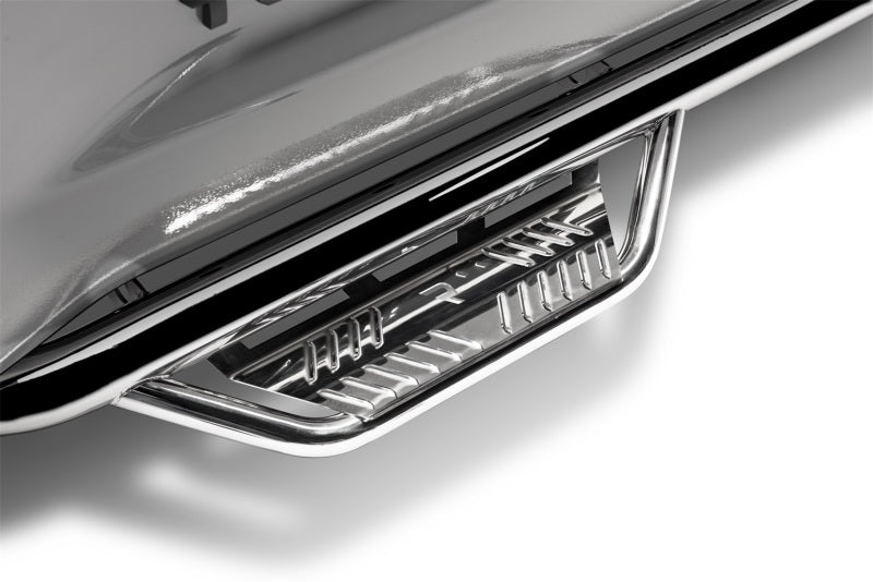 N-Fab Podium Nerf Steps, Cab Length - 2019+ Silverado/Sierra 1500 & 2020+ HD Crew Cab - N-Fab part HPC1980CC-SS view 3