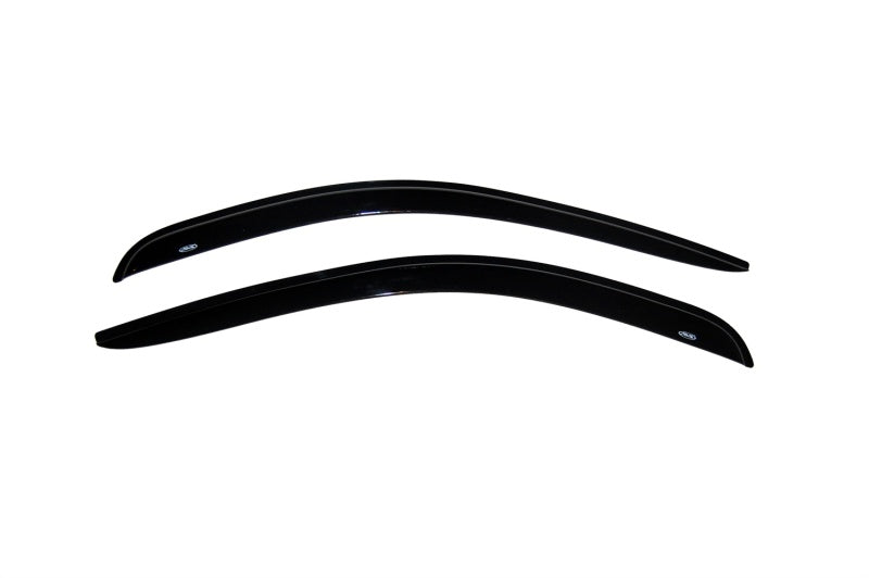 AVS Ventvisor Outside Mount Window Deflectors 2pc for 2002-2008 Dodge RAM 1500 Standard Cab - Smoke