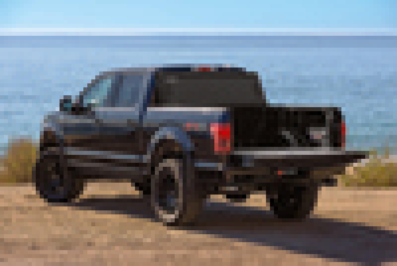 BAKFlip MX4 Hard Folding Tonneau Cover - 2015-2020 Ford F-150 5ft 7in Bed - BAK part 448329 view 3