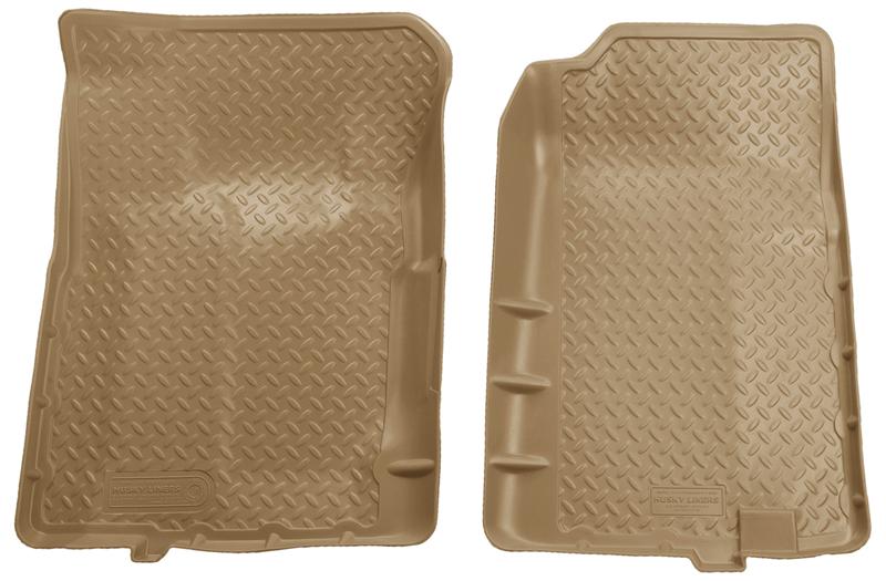 Husky Liners Classic Style Floor Liners - Chevy, GMC, Buick & Cadillac - 92-94 Chevy Blazer/GMC Yukon Full Size (2DR) Classic Style Tan Floor Liners (part 31103)