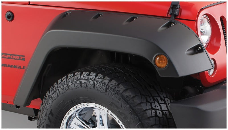 Bushwacker Pocket Style Flares 2pc | 2007-2018 Jeep Wrangler 3