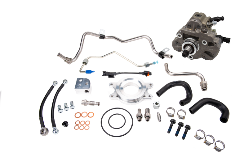 Fleece Performance CP4 to CP3 Conversion Kit with New Bosch CP3 - 2011-2016 Chevy/GMC 2500HD/3500HD 6.6L Duramax LML - Fleece part FPE-LML-CP3-WP