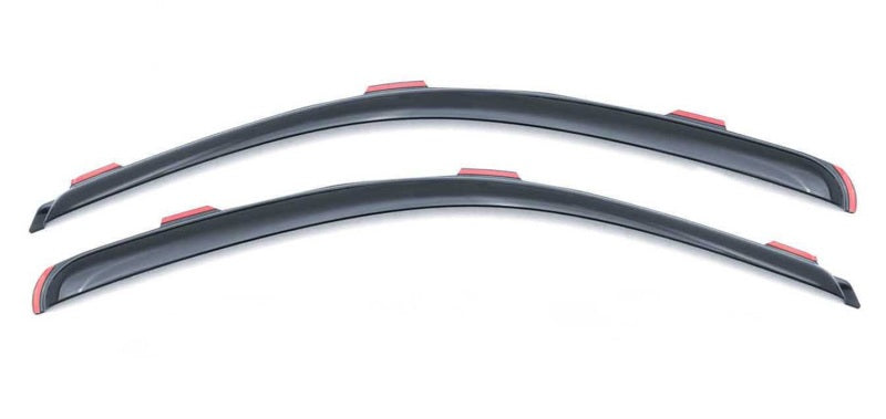 AVS Ventvisor In-Channel Window Deflectors 2pc for 2016-2020 Honda Civic Coupe - Smoke - view 5