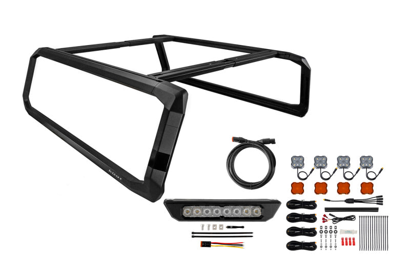 Diode Dynamics 04-25 Chevrolet Colorado/ GMC Canyon/ Toyota Tacoma IBEX A1 Bed Rack - Short Bed - DD8724
