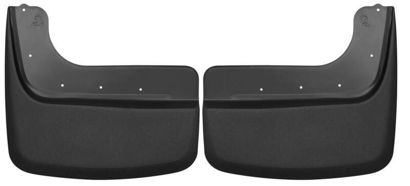 Husky Liners Custom-Molded Mud Guards - 11-12 Ford F-350/F-450 Dually Custom-Molded Rear Mud Guards