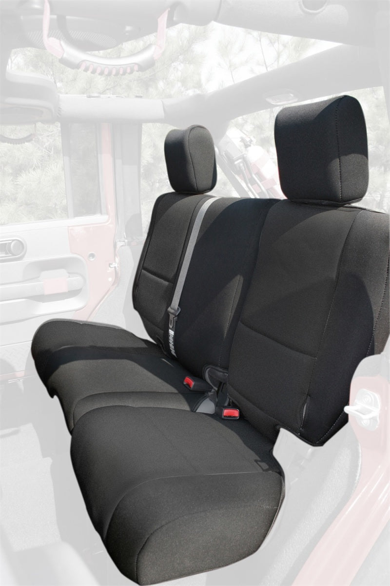 Rugged Ridge Seat Cover Kit Black for 2011-2018 Jeep Wrangler JK 2dr - view 3