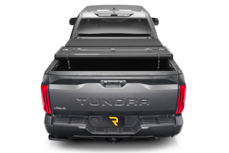 Extang Solid Fold ALX Hard Folding Tonneau Cover - 2014-2021 Tundra 5ft 7in Bed w/ Deck Rails - Extang part 88461 view 7