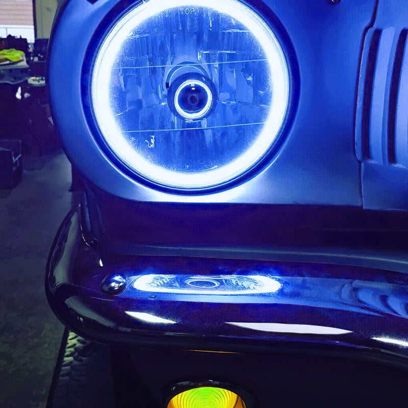 ORACLE Lighting Pre-Installed Lights 7 IN. Sealed Beam - ColorSHIFT Halo - 6905-333 - view 5