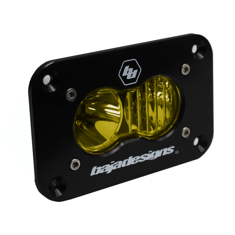 Baja Designs S2 Sport LED Light Pods - S2 Driving/Combo Flush Mount LED - Amber (part 541013)