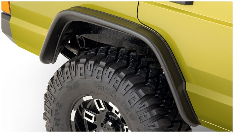Bushwacker Flat Style Flares 4pc | 1984-2001 Jeep Cherokee 4
