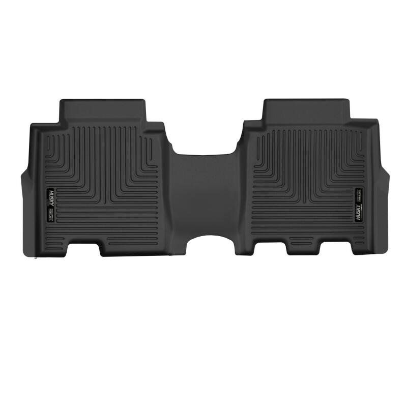 Husky Liners X-act Contour Floor Liners - Ford Bronco - 2021 Ford Bronco 4 Door X-Act 2nd Seat Floor Liner - Black (part 55951)