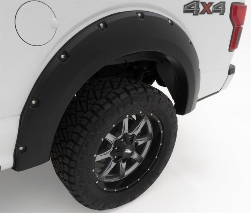 Bushwacker Pocket Style Flares 4 pc for 2018-2019 Ford F-150 - Oxford White - view 3