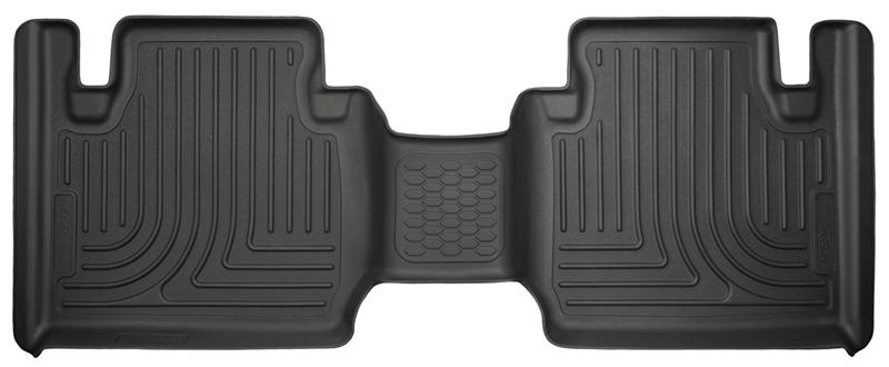Husky Liners WeatherBeater Floor Liners - Toyota Tacoma - 12-15 Toyota Tacoma Extended Cab WeatherBeater Second Row Black Floor Liners (part 14941)